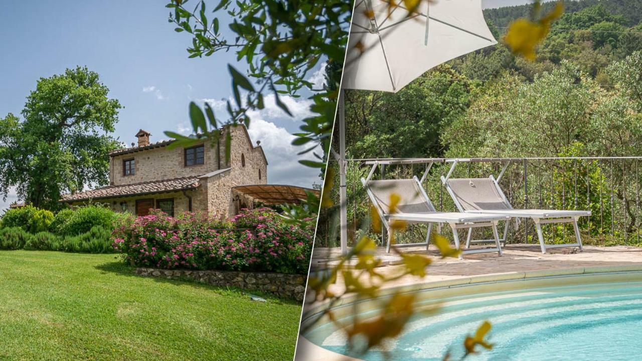 Poggio Al Palio Aparthotel San Lorenzo a Merse Exteriör bild