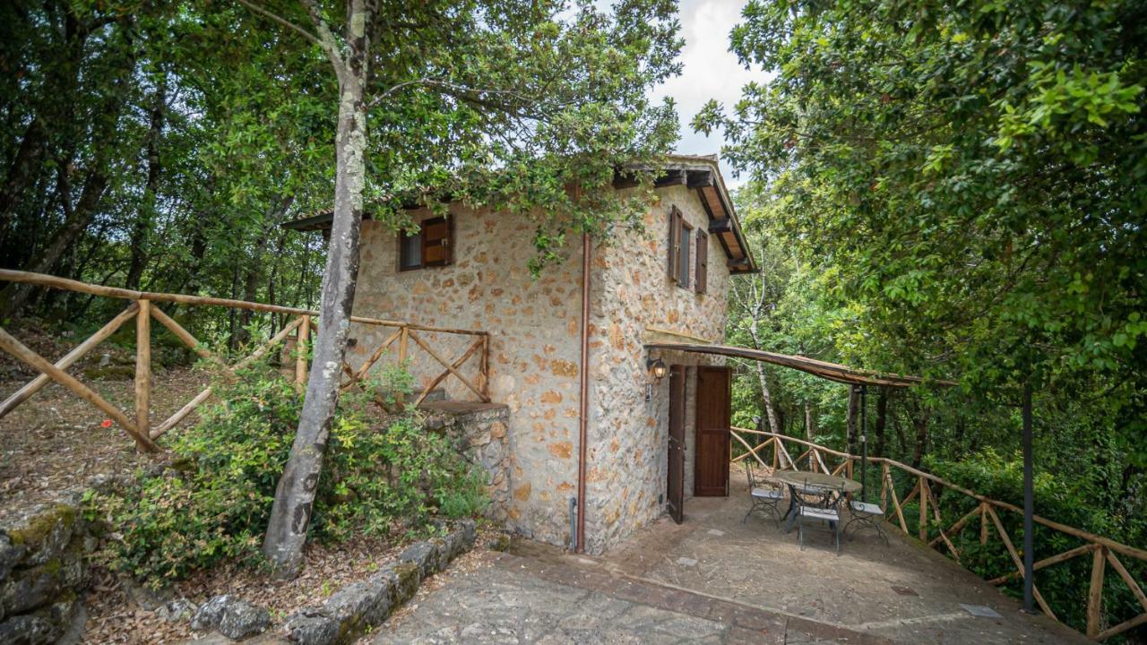 Poggio Al Palio Aparthotel San Lorenzo a Merse Exteriör bild