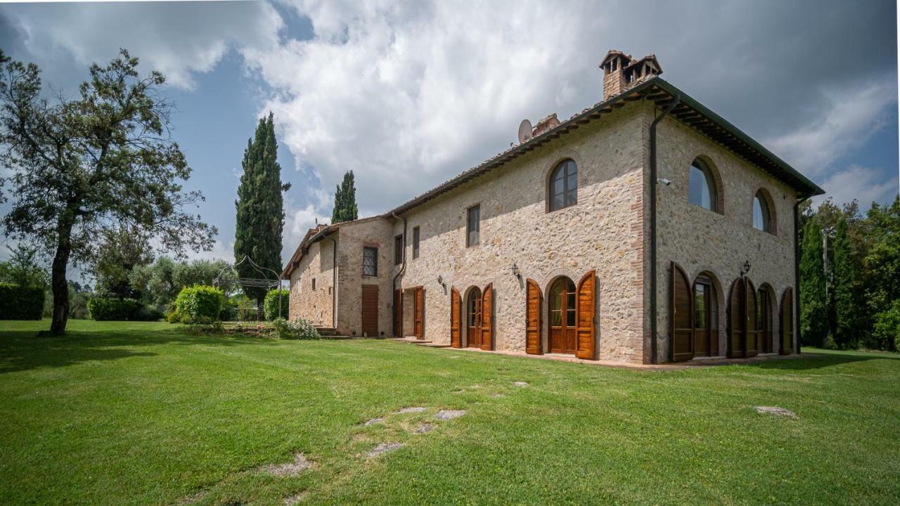 Poggio Al Palio Aparthotel San Lorenzo a Merse Exteriör bild