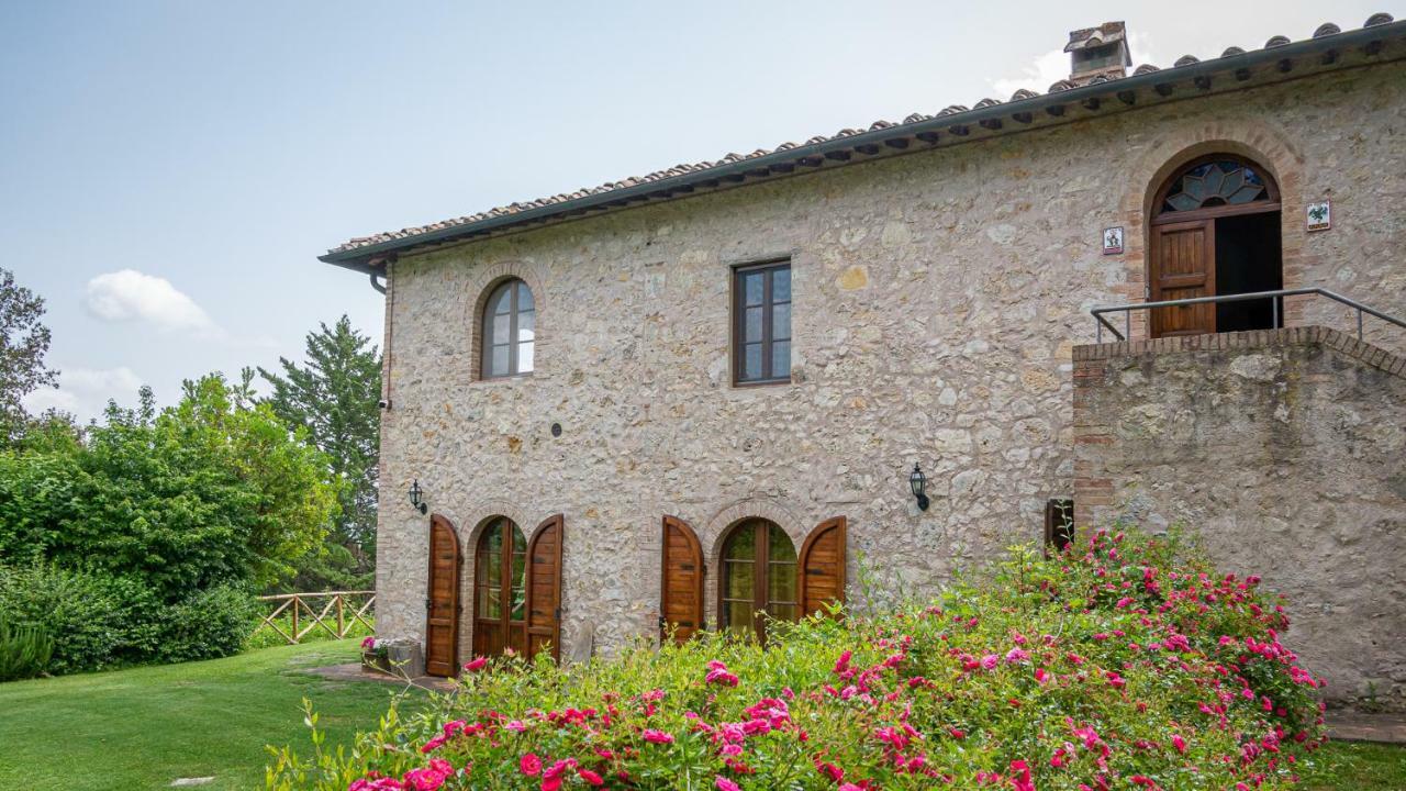 Poggio Al Palio Aparthotel San Lorenzo a Merse Exteriör bild