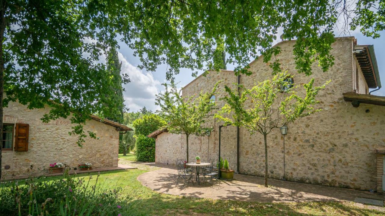 Poggio Al Palio Aparthotel San Lorenzo a Merse Exteriör bild