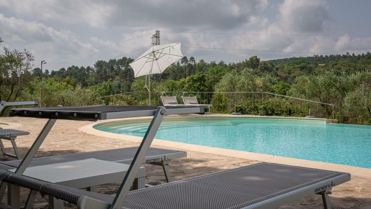 Poggio Al Palio Aparthotel San Lorenzo a Merse Exteriör bild