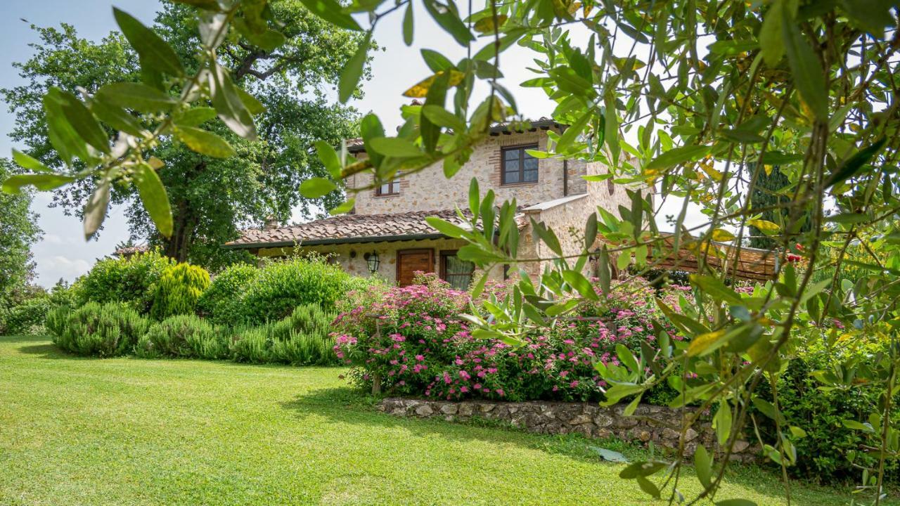 Poggio Al Palio Aparthotel San Lorenzo a Merse Exteriör bild