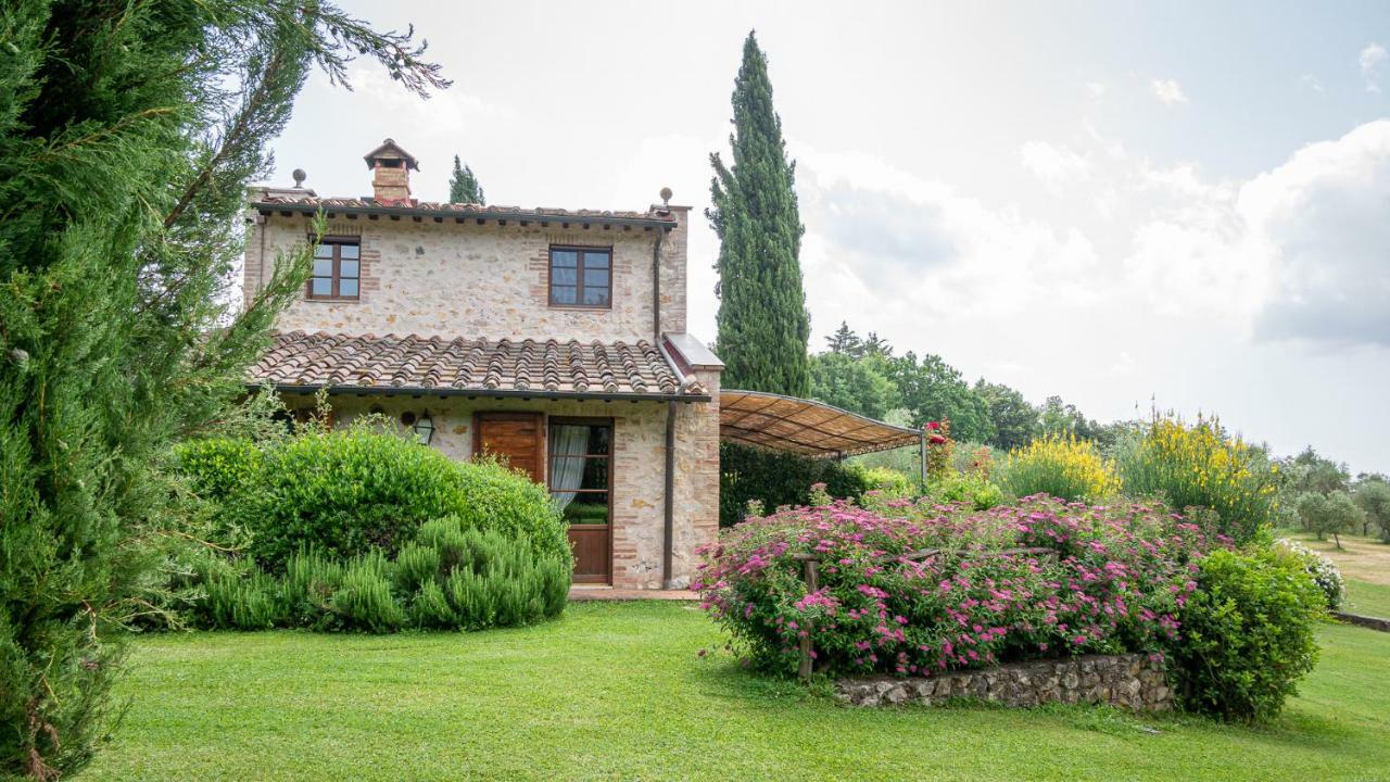 Poggio Al Palio Aparthotel San Lorenzo a Merse Exteriör bild
