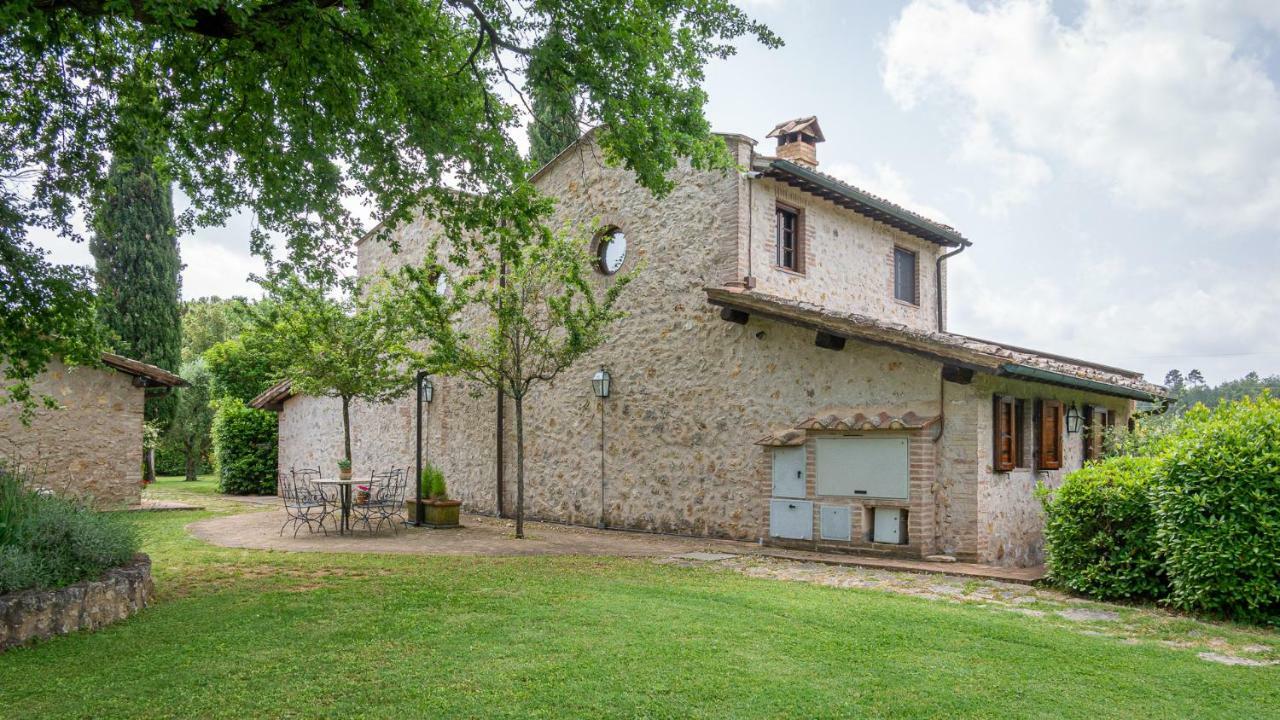 Poggio Al Palio Aparthotel San Lorenzo a Merse Exteriör bild
