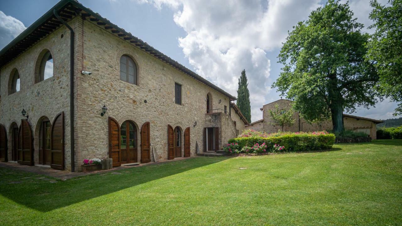 Poggio Al Palio Aparthotel San Lorenzo a Merse Exteriör bild