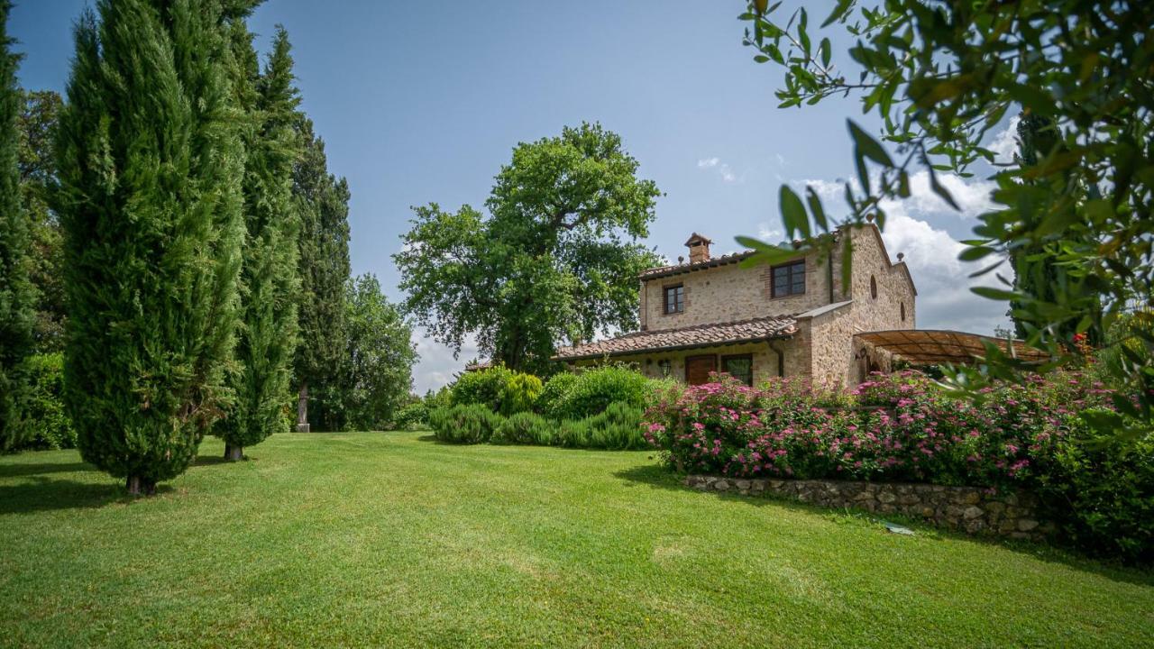 Poggio Al Palio Aparthotel San Lorenzo a Merse Exteriör bild