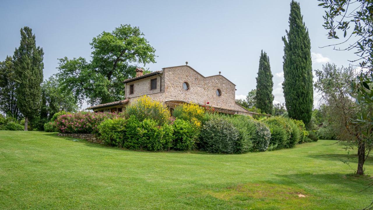 Poggio Al Palio Aparthotel San Lorenzo a Merse Exteriör bild