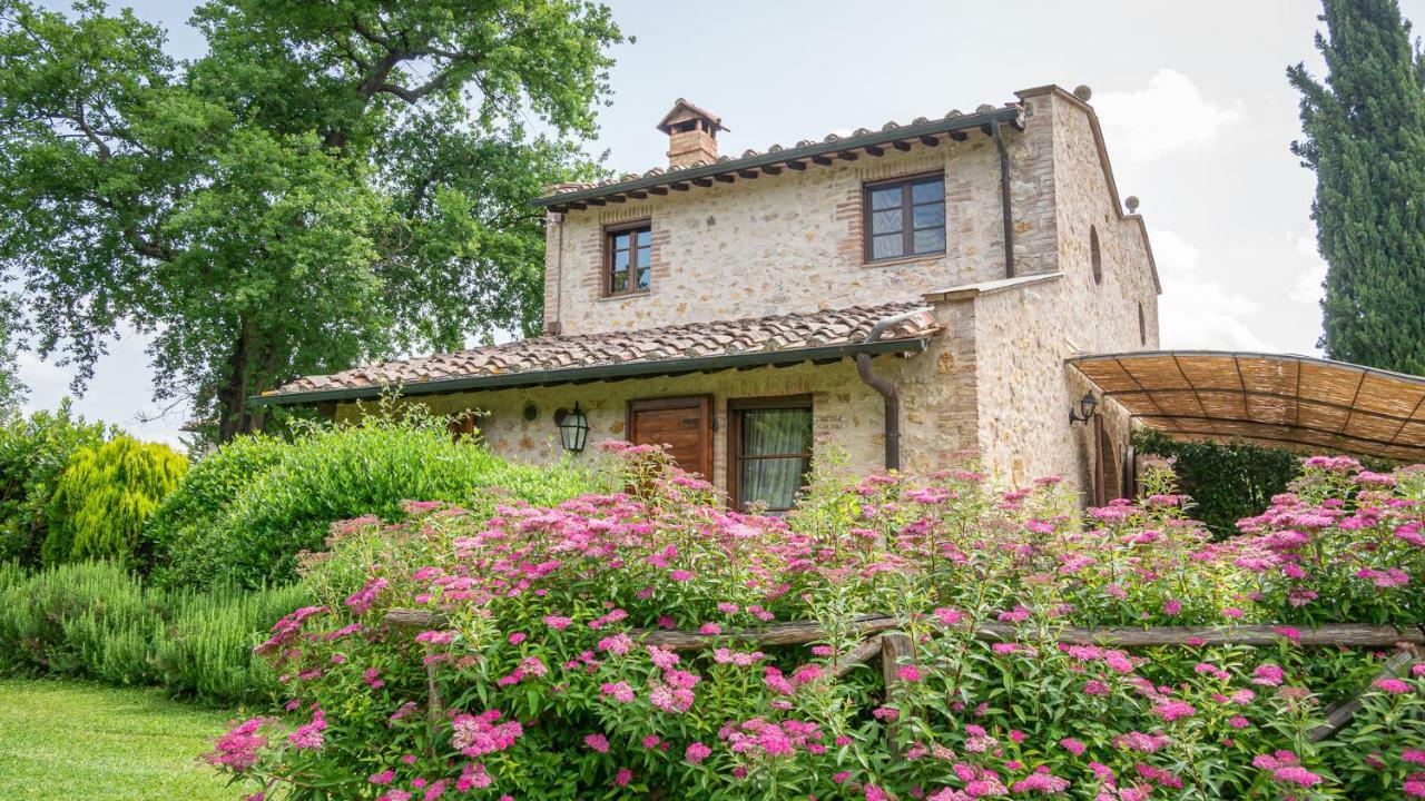 Poggio Al Palio Aparthotel San Lorenzo a Merse Exteriör bild