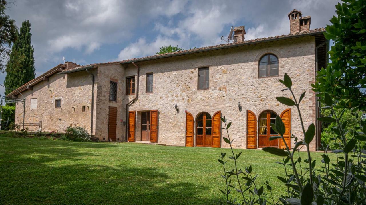 Poggio Al Palio Aparthotel San Lorenzo a Merse Exteriör bild